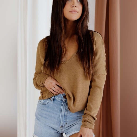 Free People Tops - Free people come and get it solid